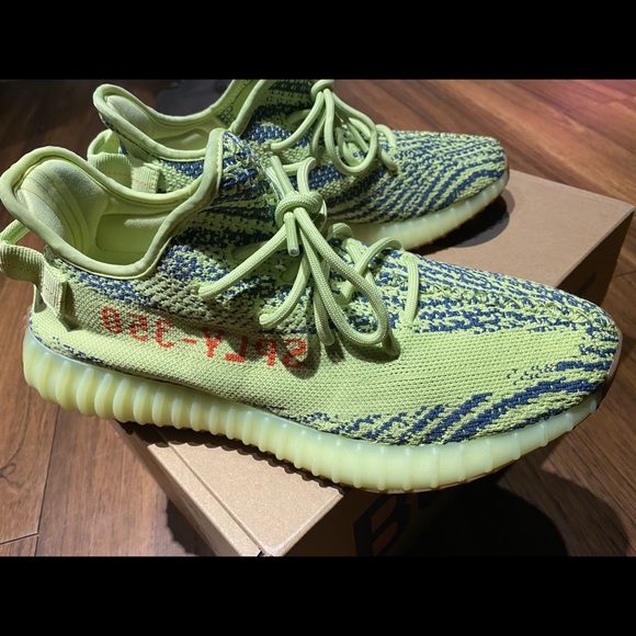 Yeezy frozen yellow - Sz. 9